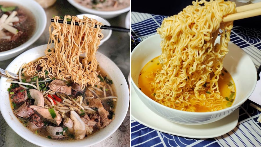 Khi ăn mì tôm, bạn cần chú ý đến khâu chế biến để loại bỏ các chất không có lợi cho sức khỏe, giúp tránh tình trạng nóng trong, nổi mụn.
